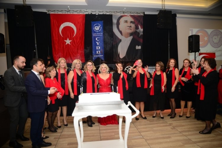 Cumhuriyetin 100. yılını coşkuyla kutladılar