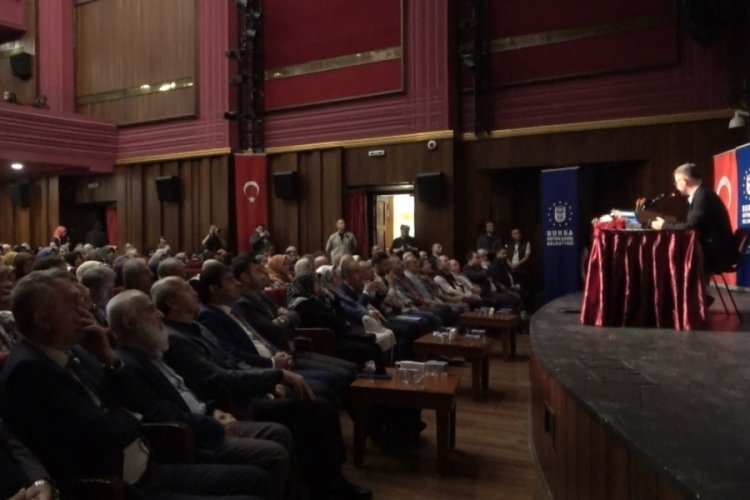 Bursa'da "Kud&uuml;s ve Biz" paneli ger&ccedil;ekleştirildi