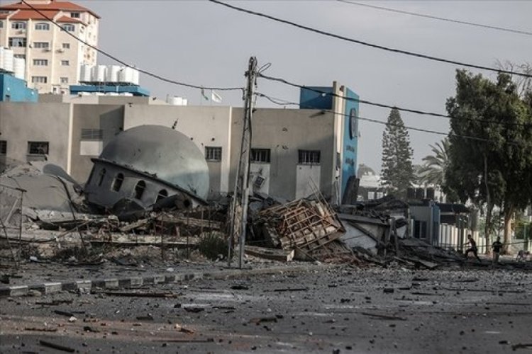 İsrail, Gazze'de bir camiyi daha bombaladı! Yıkılan cami sayısı 33'e y&uuml;kseldi