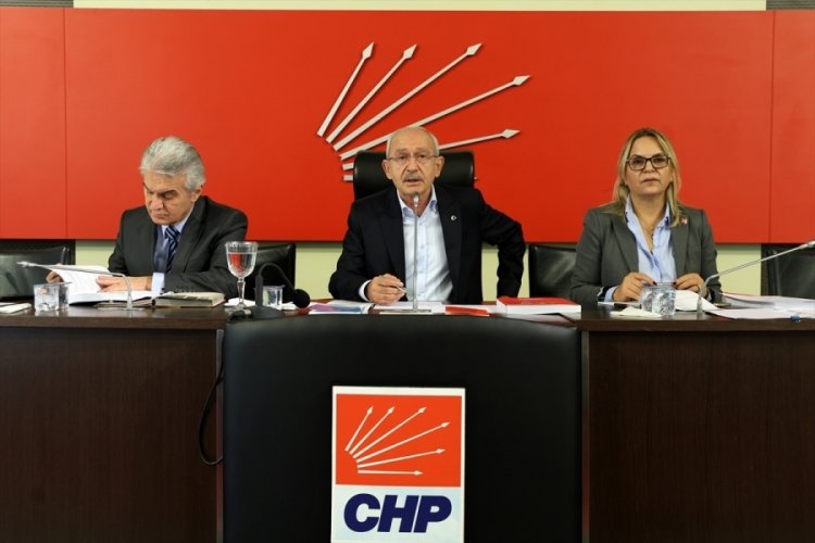 CHP'de kurultay &ouml;ncesi son toplantı