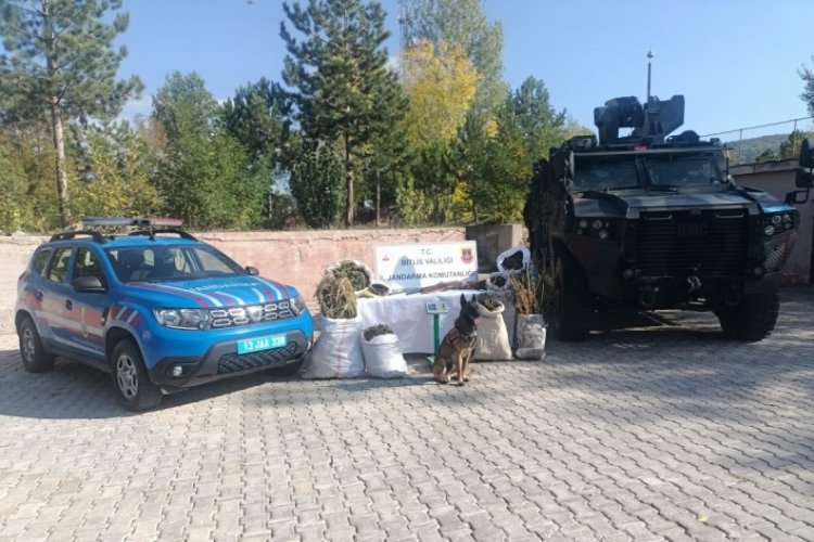 Bitlis'te 28 kilo esrar ele ge&ccedil;irildi