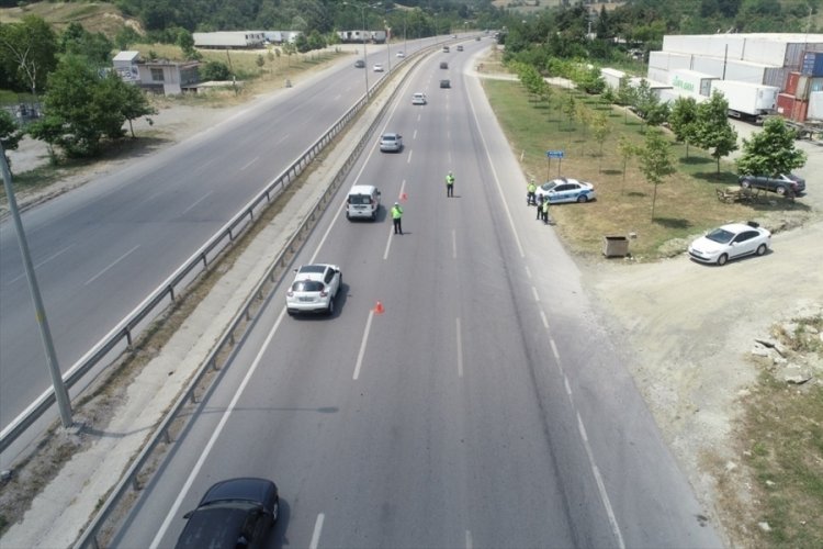 Samsun'da Afganistan uyruklu 5 d&uuml;zensiz g&ouml;&ccedil;men yakalandı