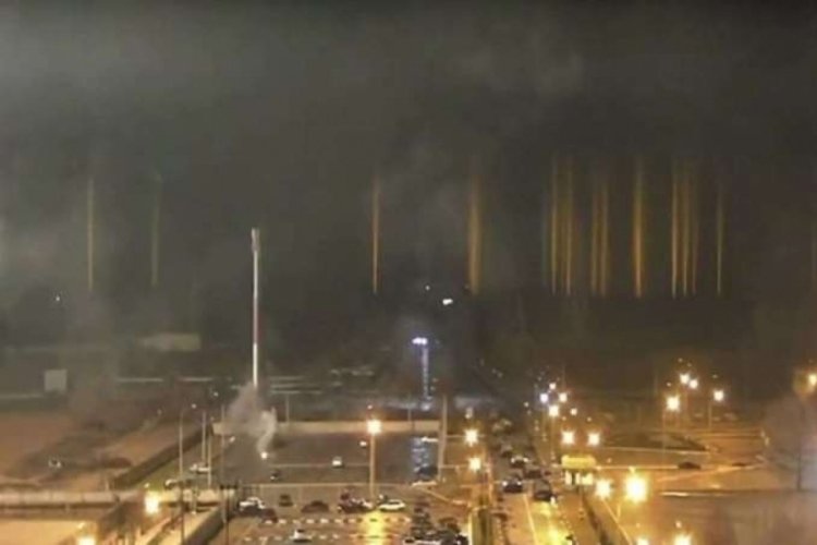 Ukrayna'da n&uuml;kleer santral yakınında şiddetli patlama