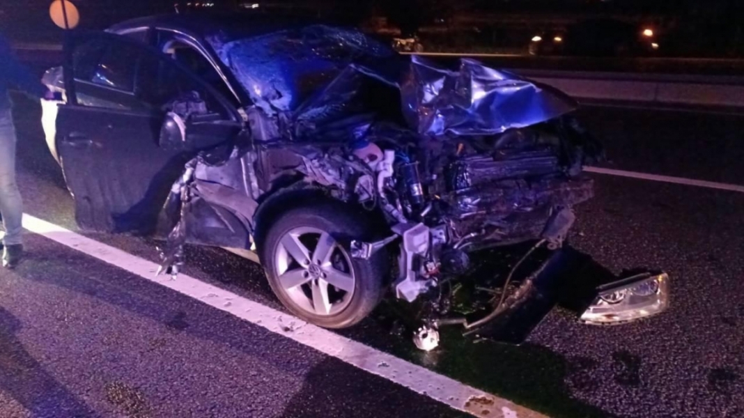 D&uuml;zce'de otomobil trakt&ouml;rle &ccedil;arpıştı: 3 yaralı