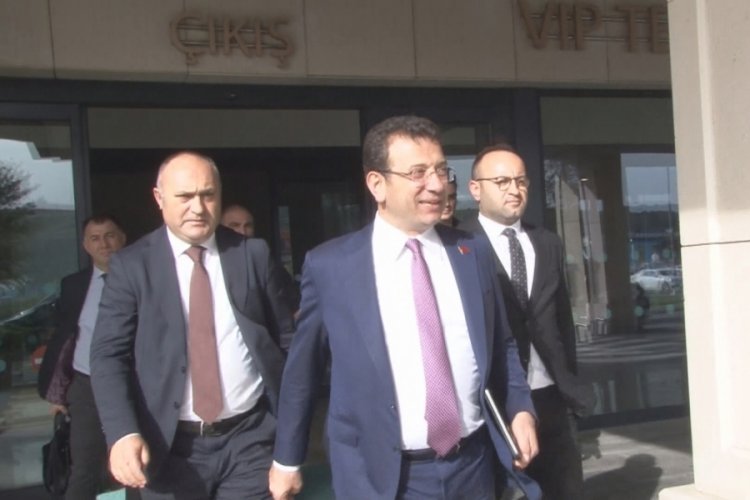 İmamoğlu: Daha sonra a&ccedil;ıklama yapacağız