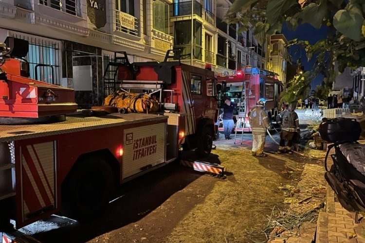 İstanbul'da eşi ile kavga eden adam evini yaktı