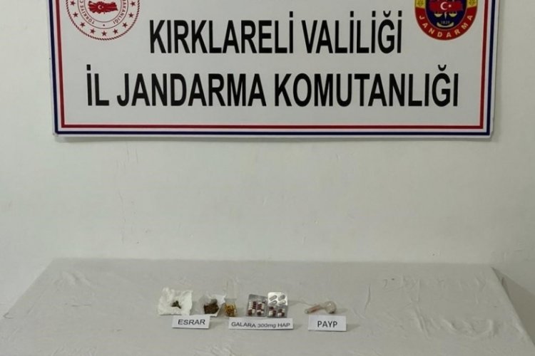 Kırklareli'de uyuşturucu operasyonu! 1 tutuklu