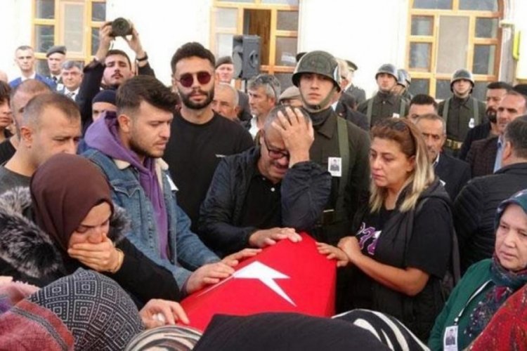 Edirne'de şehide veda!