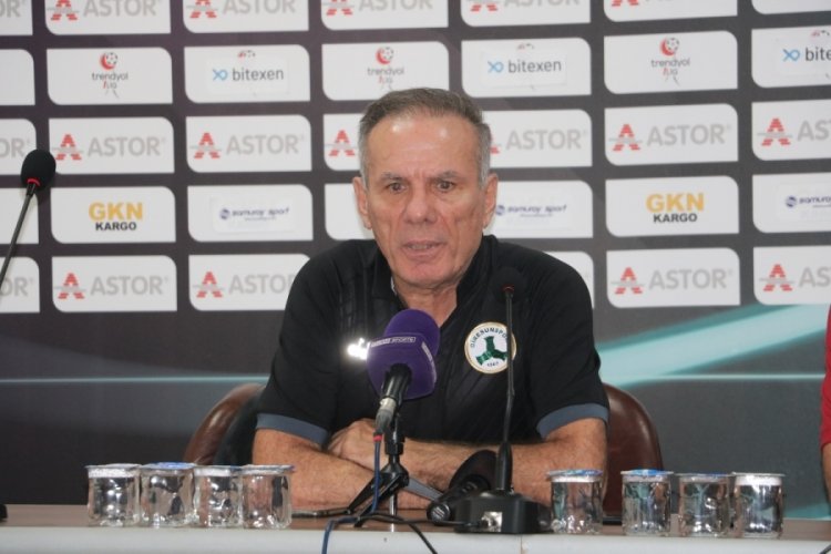 Mehmet Birinci: 1 puan bizim i&ccedil;in &ccedil;ok iyi oldu