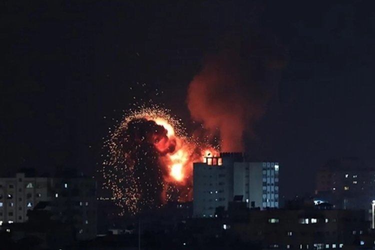 İsrail'in Gazze Şeridi'ne y&ouml;nelik yoğun saldırıları Fas Meclisi &ouml;n&uuml;nde protesto edildi