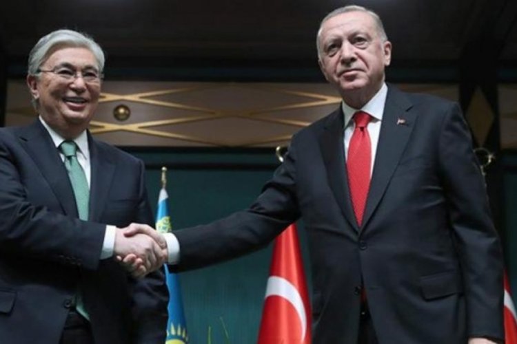 Cumhurbaşkanı Erdoğan, Tokayev ile telefonda g&ouml;r&uuml;şt&uuml;