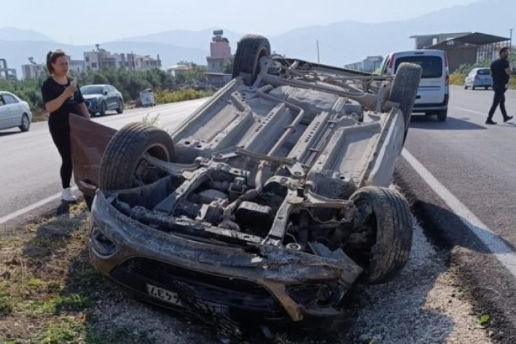 Hatay'da trafik kazası: 2 yaralı