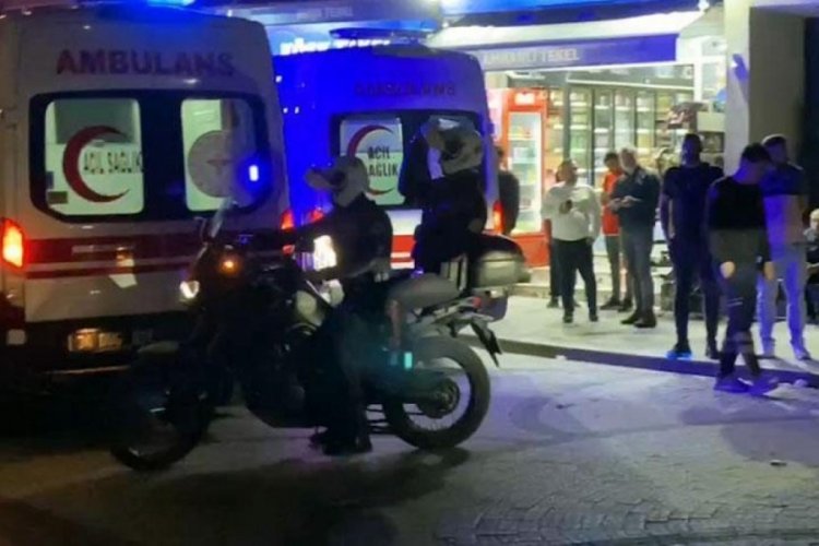 Kız arkadaşıyla otururken silahlı saldırıya uğradı