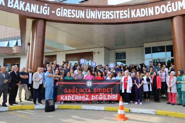 Giresun Hastanesinde hemşireye saldırı, sağlıkta şiddet kınandı