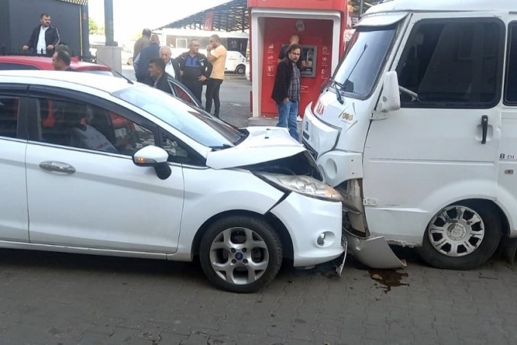 Balıkesir'de kaza, 1 yaralı