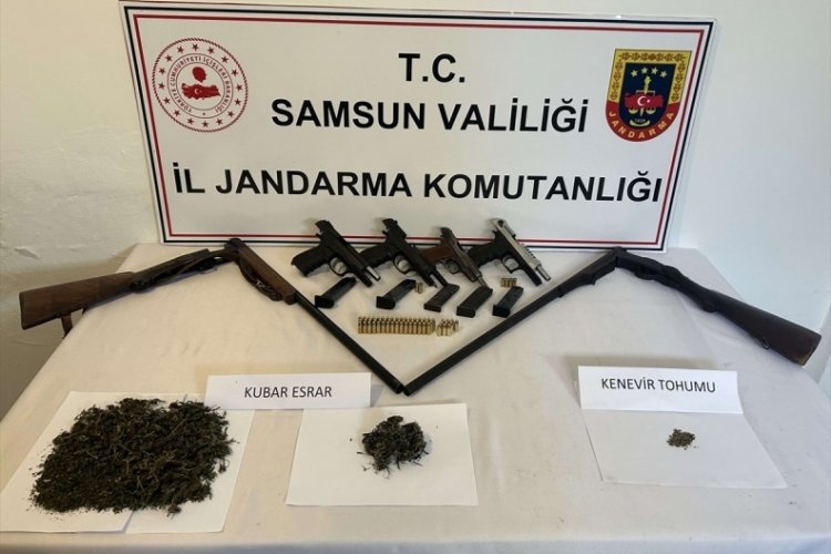 Samsun'da uyuşturucu operasyonu! 4 zanlı yakalandı