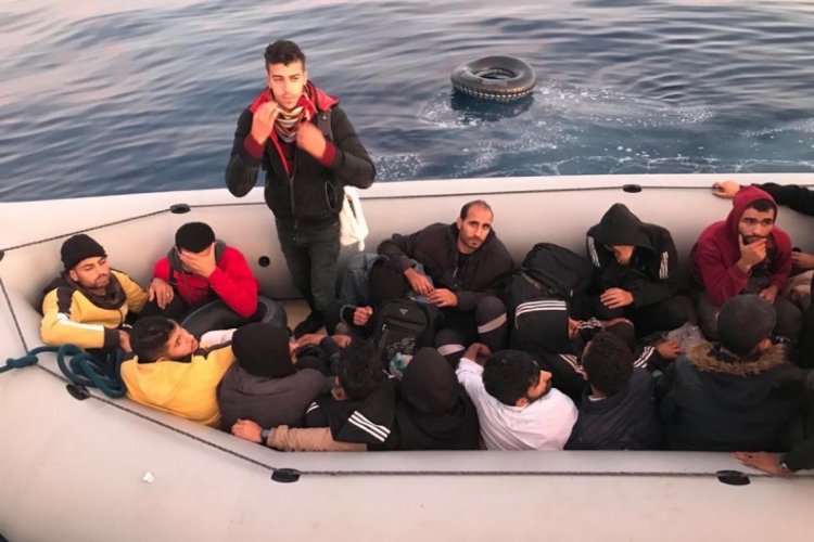 Muğla'da 53 ka&ccedil;ak g&ouml;&ccedil;men yakalandı