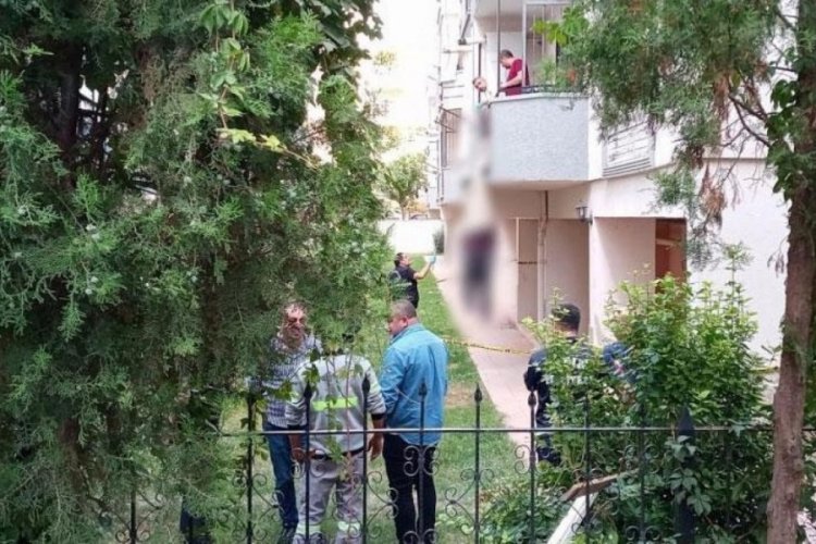 Balkonda kan donduran g&ouml;r&uuml;nt&uuml;!