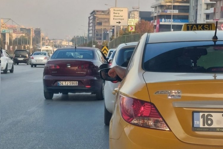 Bursa'da araya kaynak yapan s&uuml;r&uuml;c&uuml;ler bitmiyor!
