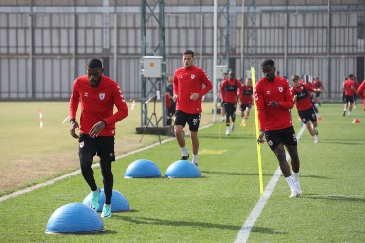 Samsunspor, Atakaş Hatayspor ma&ccedil;ının hazırlıklarına devam etti