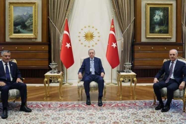 Cumhurbaşkanı Erdoğan, Muhammed Tekale'yi ağırladı
