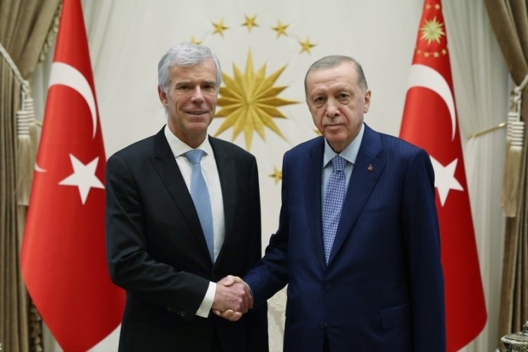 L&uuml;ksemburg B&uuml;y&uuml;kel&ccedil;isi Faber, Erdoğan'a g&uuml;ven mektubu sundu