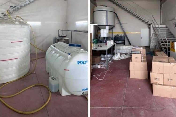 Tekirdağ'da 4 bin 660 litre etil alkol ele ge&ccedil;irildi