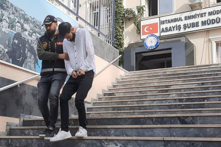 İstanbul'da otomobil hırsızı yakalandı, 3 tabanca ve 104 mermi bulundu