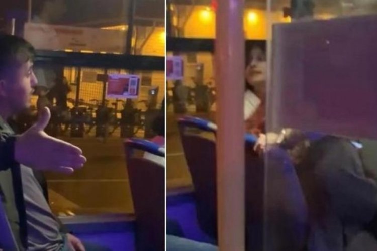 Otob&uuml;ste 'ses' tartışması: Paşa paşa taksiye bin o zaman