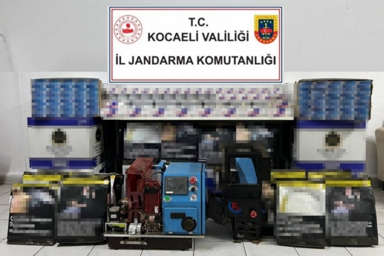 Kocaeli'de 182 bin 250 makaron ele ge&ccedil;irildi