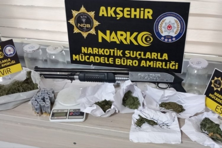 Konya'da uyuşturucu operasyonu: 1 tutuklama