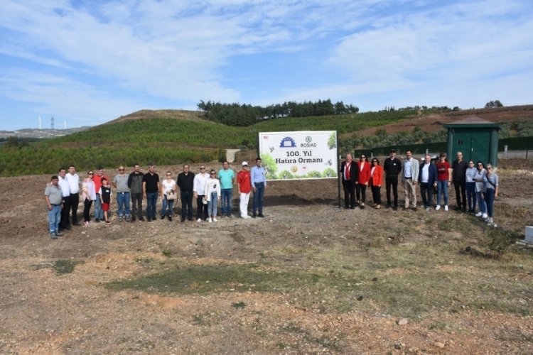 Bursa OSB ve BOSİAD'dan 100. yıl hatıra ormanı