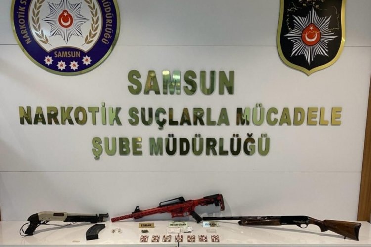 Samsun'da narkotik uygulaması: 28 kişi yakalandı