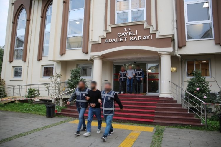 Rize'de hırsızlık yapan 2 yabancı uyruklu kişi yakalandı