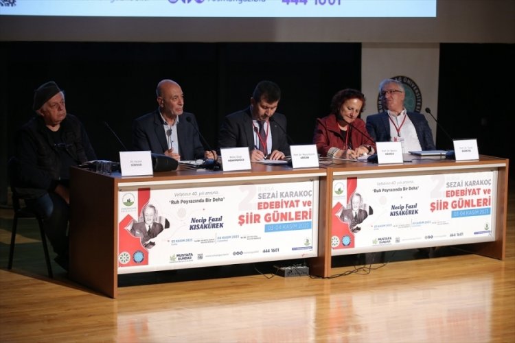 BU&Uuml;'de  2. Sezai Karako&ccedil; Edebiyat ve Şiir G&uuml;nleri, başladı