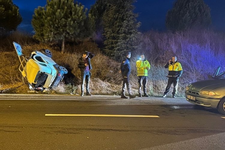 Tekirdağ'da trafik kazasında 4 kişi hafif şekilde yaralandı