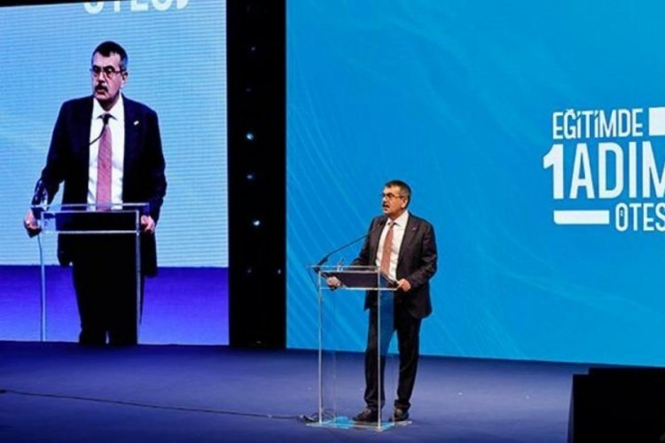 Bakan Tekin: Eğitimin ana kurgusu iyi vatandaş yetiştirmek