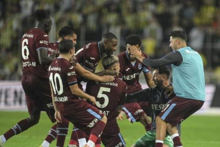 Fenerbah&ccedil;e'nin m&uuml;thiş serisine Trabzonspor tarihi zaferle son verdi