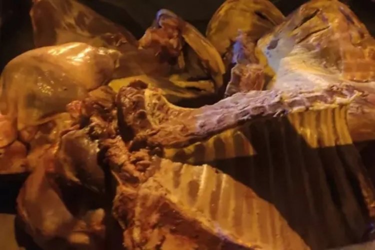 Batman'da ka&ccedil;ak et operasyonu: 1 ton 141 kilo et imha edildi