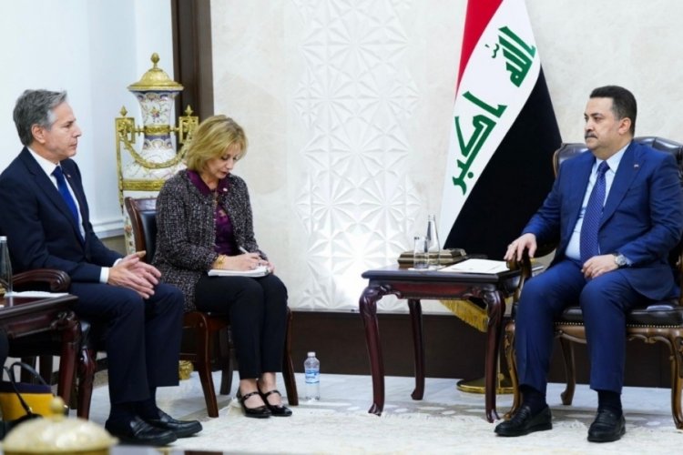 ABD Dışişleri Bakanı Blinken'dan Irak'a s&uuml;rpriz ziyaret