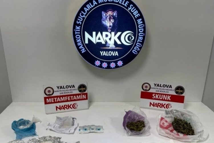 Yalova'da uyuşturucu operasyonunda 3 şahıs yakalandı