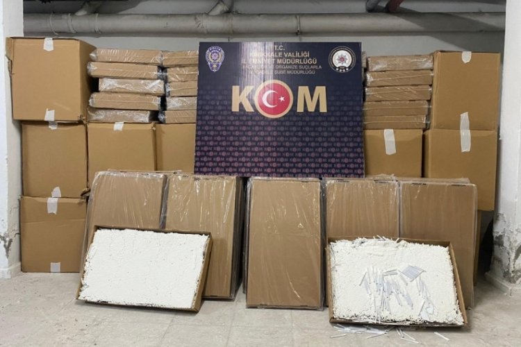 Kırıkkale'de ka&ccedil;ak&ccedil;ılık operasyonunda 4 g&ouml;zaltı