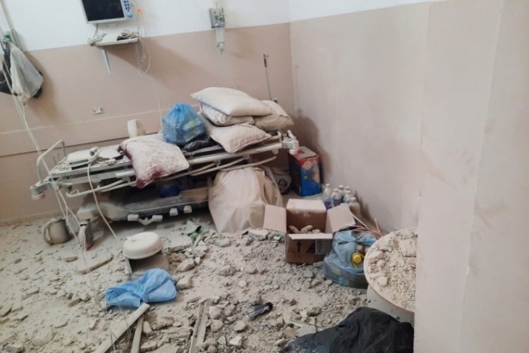 İsrail, Şifa Hastanesinin g&uuml;neş panellerini vurdu