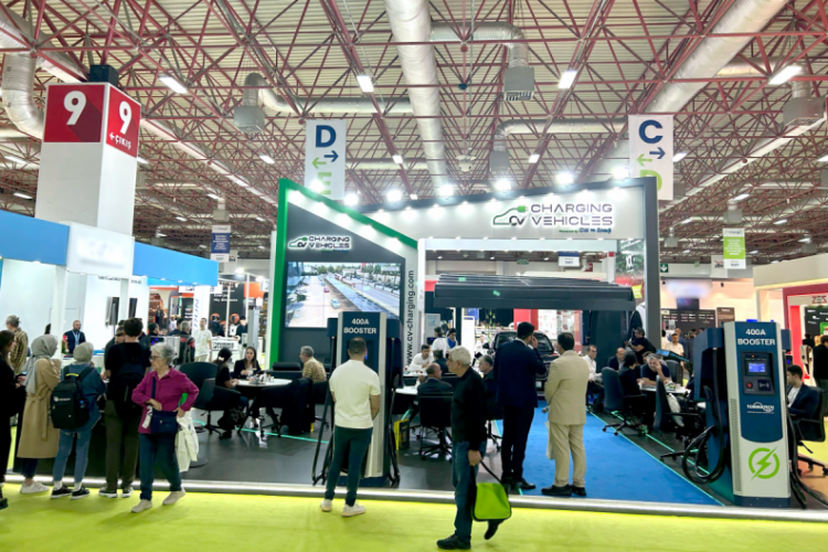 CV Charging Vehicles Ev Charge Show'a damga vurdu