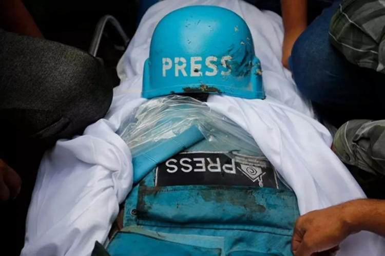 İsrail'in Gazze'ye saldırılarında 7 Ekim'den bu yana 48 gazeteci &ouml;ld&uuml;