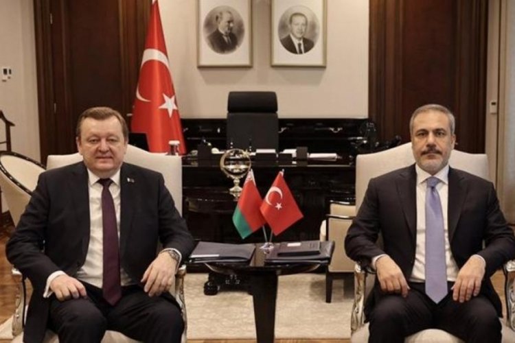 Bakan Fidan, Belarus Dışişleri Bakanı ile g&ouml;r&uuml;şt&uuml;