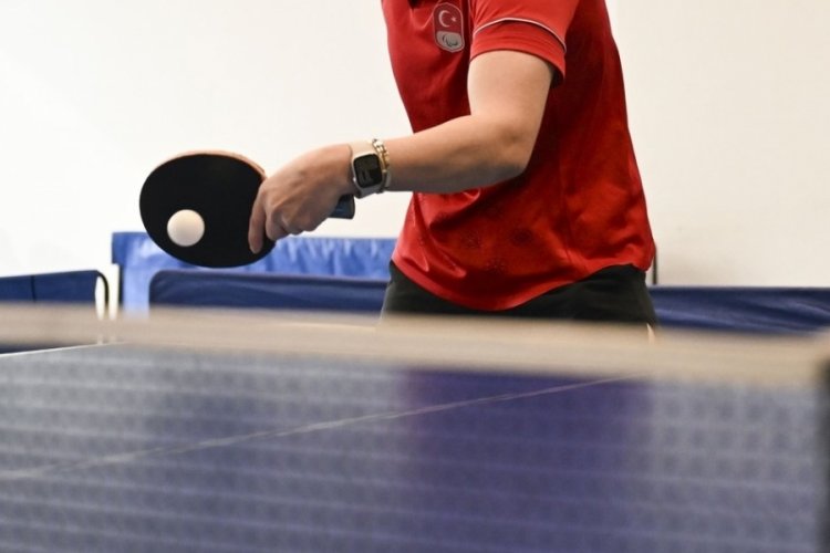 Para Masa Tenisi Milli Takımı Kırklareli'nde olimpiyatlara hazırlanıyor