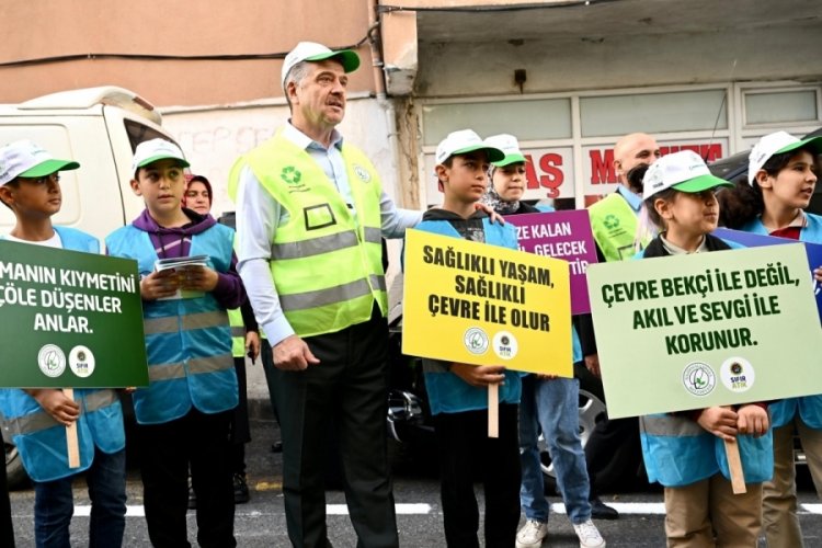 İstanbul'da &ccedil;evre farkındalık y&uuml;r&uuml;y&uuml;ş&uuml; d&uuml;zenlendi