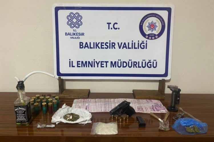 Balıkesir'de uyuşturucu operasyonu! 6 kişi yakalandı