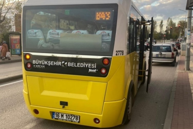 Bursa'da Belediye'ye bağlı olmadığını s&ouml;yleyen şof&ouml;r hakkında BURULAŞ'tan a&ccedil;ıklama
